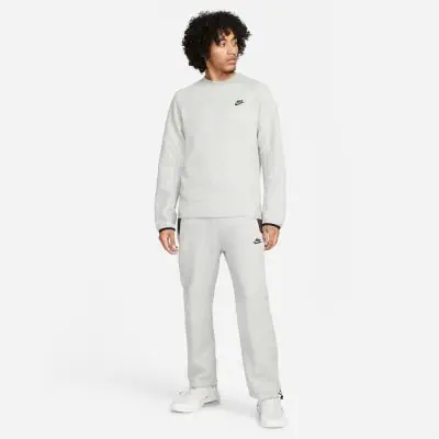 Felpa Nike Tech Fleece Crew Uomo Grigio EKINSPORT