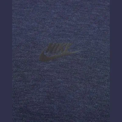 sweat shirt nike tech fleece crew bleu marine homme fb7916 473