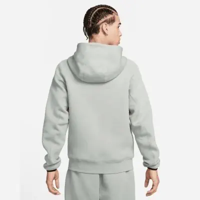 Sweat à capuche Zippé Nike Tech Fleece Windrunner Gris Clair pour