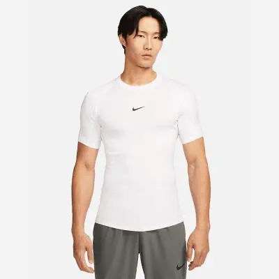 Nike Pro Training Top White for Men EKINSPORT