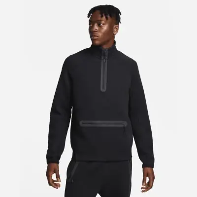 Nike Sportswear Tech Fleece Sweatshirt 1 2 Zip Schwarz fur Manner EKINSPORT