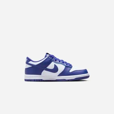 Nike Dunk Low White Blue shoes for kids EKINSPORT