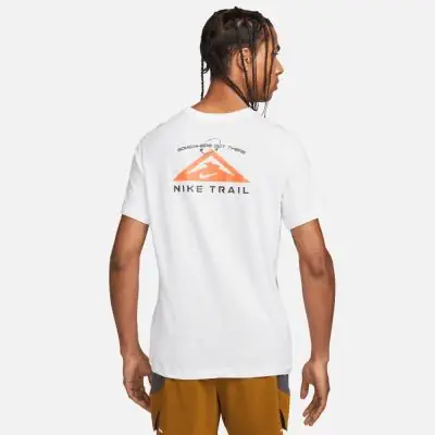 Nike Trail T-shirt White for men | EKINSPORT