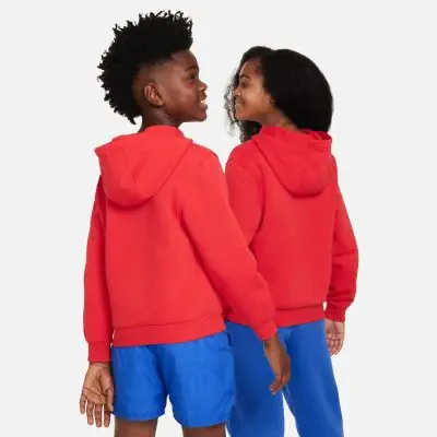 sweat a capuche nike sportswear club fleece enfant fd3000 657