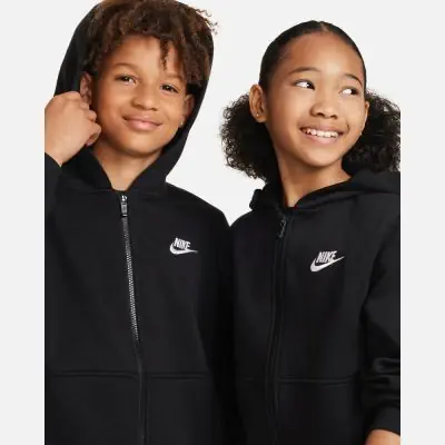 Veste zippée à capuche garçon sportswear nike top