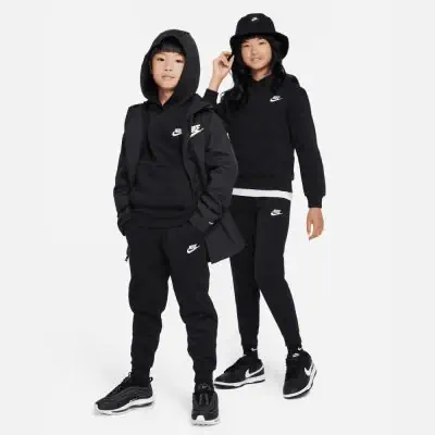 Nike Sportswear Club Fleece Joggingstrümpfe Schwarz für Kinder