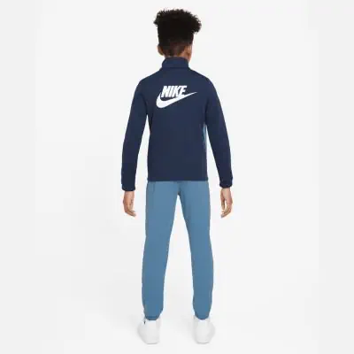 Survetement nike bleu et blanc cheap