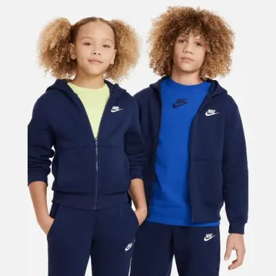 Ensemble de survetement Nike Sportswear Club Fleece Bleu Marine pour Enfant EKINSPORT