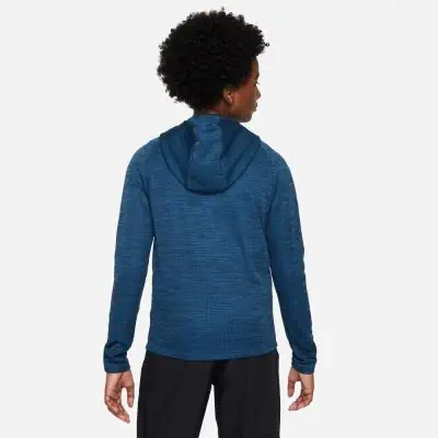 sweat a capuche nike drifit academy bleu enfant fd3133 457