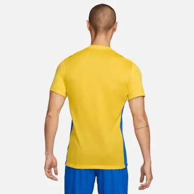 smaillot nike dri fit park derby iv jaune homme fd7430 720