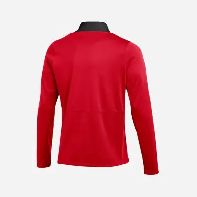 sweat 1 4 zip nike dri fit rouge enfant fd7671 657