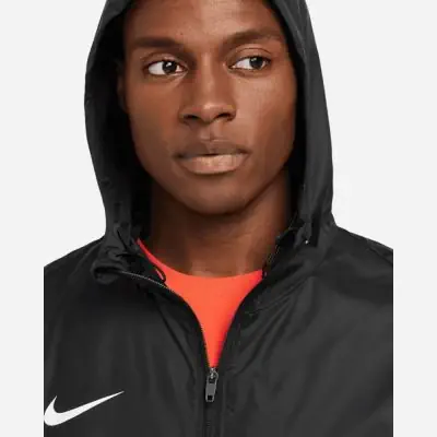 Nike academy black rain jacket shop
