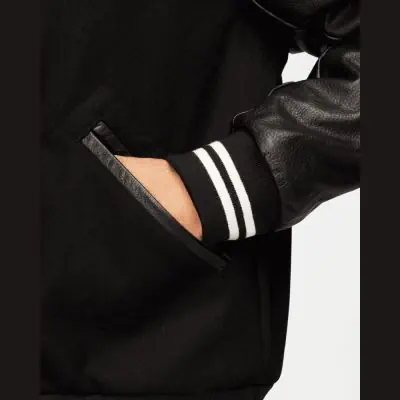 veste universitaire nike authentics noir homme fd7845 010