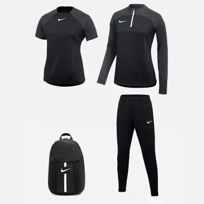 Ensemble Nike femme Pack 4 pièces Maillot Academy Pro Haut 1/4 zip Academy Pro Pantalon de survêtement Academy Pro Sac à dos Academy Team DH9242 DH9246 DH9273 D2647