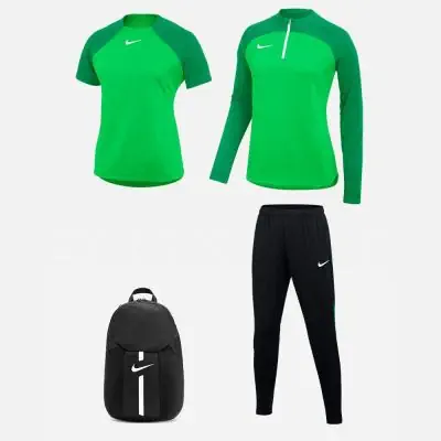 Ensemble Nike femme Pack 4 pièces Maillot Academy Pro Haut 1/4 zip Academy Pro Pantalon de survêtement Academy Pro Sac à dos Academy Team DH9242 DH9246 DH9273 D2647