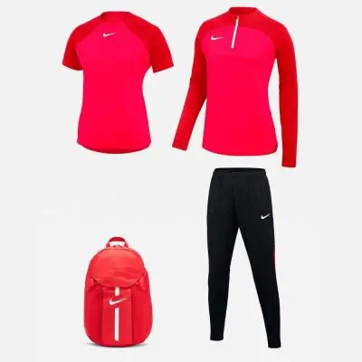 Ensemble Nike femme Pack 4 pièces Maillot Academy Pro Haut 1/4 zip Academy Pro Pantalon de survêtement Academy Pro Sac à dos Academy Team DH9242 DH9246 DH9273 D2647