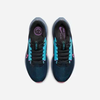 Chaussures de running Nike Pegasus 40 Noir & Bleu pour femme