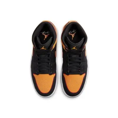 Jordan 1 noir orange outlet