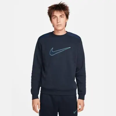 Men's fleece crew nike sportswear sales