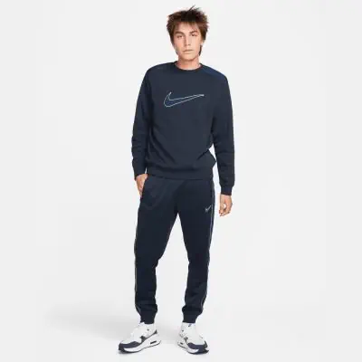 sweat shirt nike sportswear sp fleece crew bb homme fn0245 475