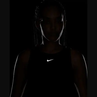 debardeur crop top nike one classic noir femme fn2845 010
