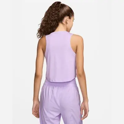 Crop top Nike One Violet pour femme EKINSPORT