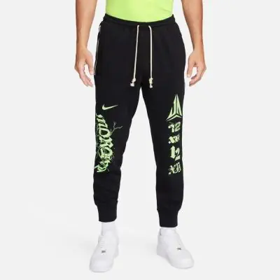 Calcetines de baloncesto Nike Dri-FIT Ja Standard Issue Negro