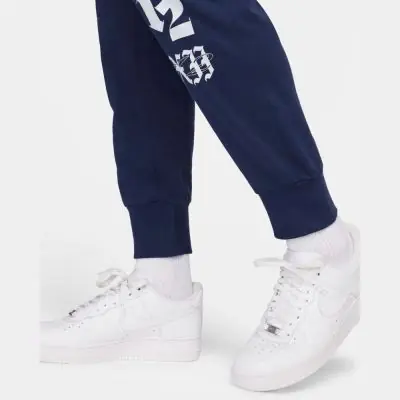 bas de jogging de basket nike ja bleu marine homme fn2994 410
