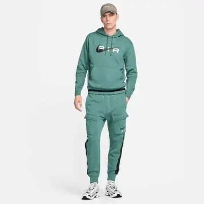 Pantaloni cargo Nike Sportswear Air Fleece verdi e neri da uomo EKINSPORT
