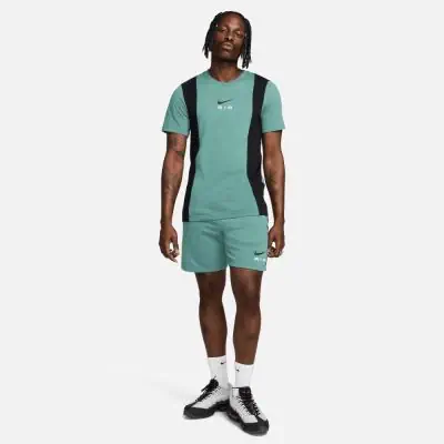 Maglietta Nike Sportswear SW Air verde e nera da uomo EKINSPORT