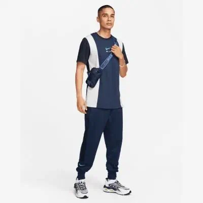 t shirt nike sportswear sw air bleu marine homme fn7702 410
