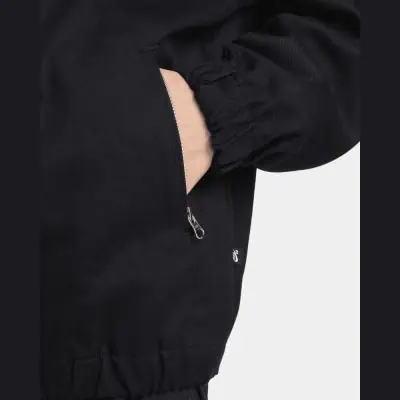 Nike SB Woven Twill Premium Black Unisex Jacket EKINSPORT