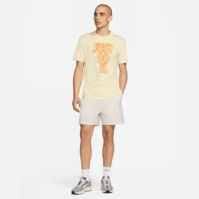 Maglietta Nike Sportswear giallo e arancione da uomo EKINSPORT