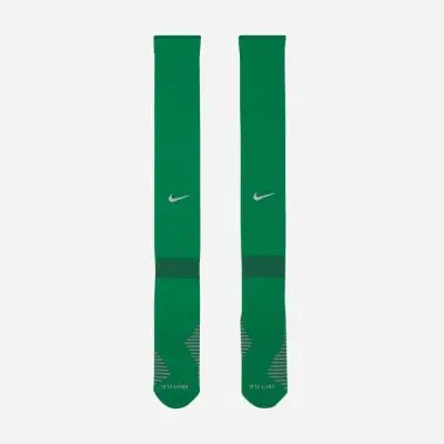 chaussettes de football hautes nike matchfit vert fq8253 302