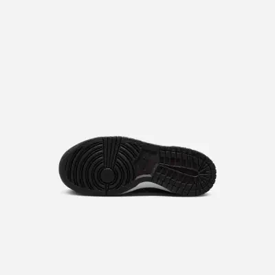 chaussures nike dunk low noir et rouge pour enfant fv0373 001