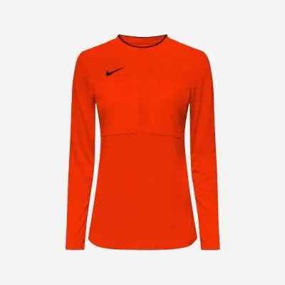 Maillot d'arbitre manches longues Nike Arbitre FFF II Rouge Crimson pour femme