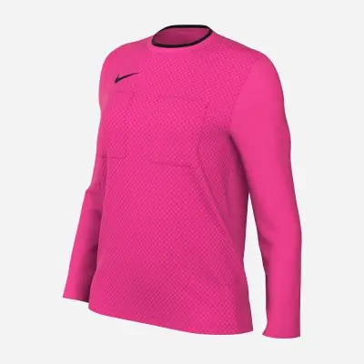 Maglia a maniche lunghe Nike Dri Fit Referee II rosa da donna EKINSPORT