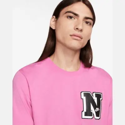 T shirt nike rose homme jordan sale