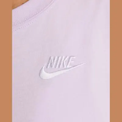 Top da donna Nike Sportswear Club Violet Crop EKINSPORT
