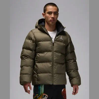 Piumino nike uomo marrone top
