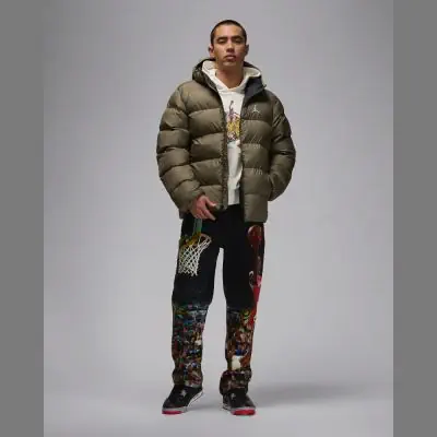 Piumino nike uomo marrone top
