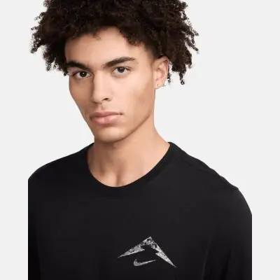 Men's Nike Trail Black T-Shirt | EKINSPORT