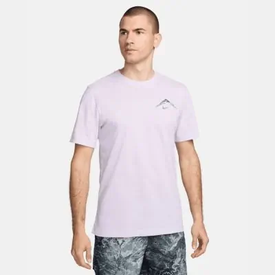 Men s Nike Trail Purple T Shirt EKINSPORT