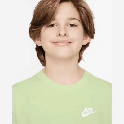 Maglietta Nike Sportswear da bambino verde fluorescente EKINSPORT