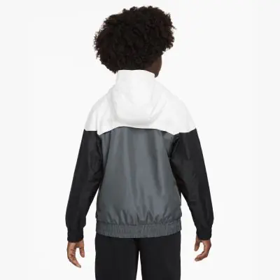 veste capuche nike sportswear blanc enfant fz5516 100