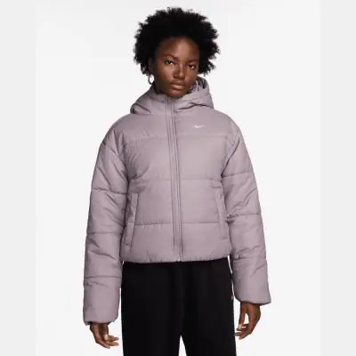 Nike Sportswear Classic Puffer Therma FIT Hooded Jacket for Women EKINSPORT