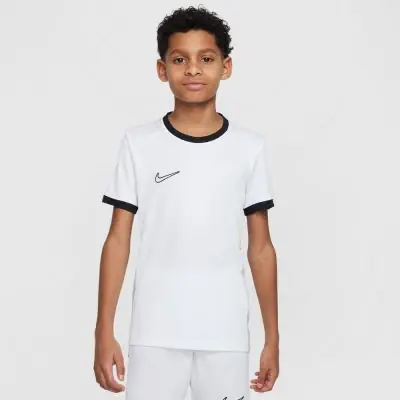 Maglia Nike Dri-Fit Academy 25 da bambino, bianco EKINSPORT