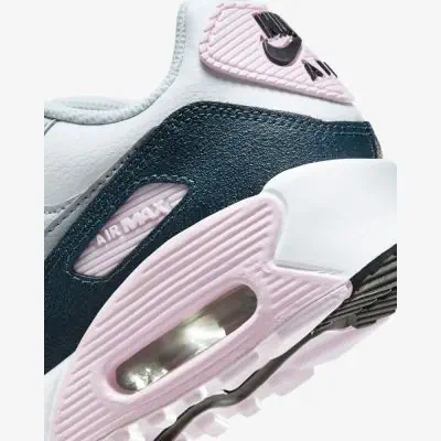 Schuhe Nike Air Max 90 WeiB Rosa fur kind