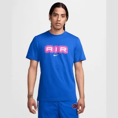 Men s Nike Air Royal Blue T Shirt EKINSPORT