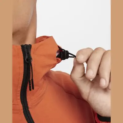 Giacca da riscaldamento Nike Sportswear Tech Fleece arancione da